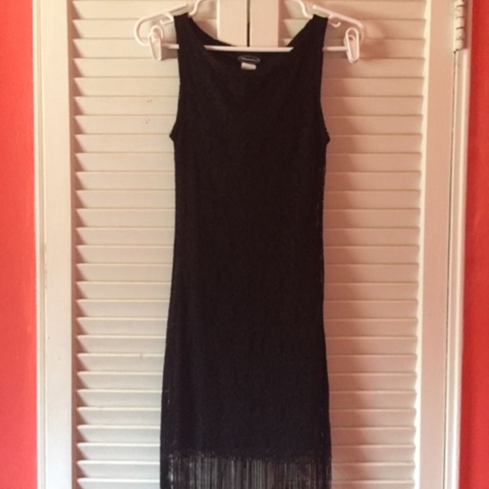 Crochet Fringed Dress